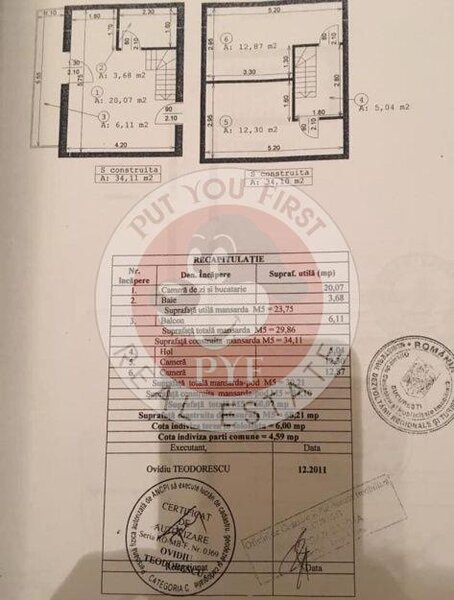 Timpuri Noi | Duplex | 3 camere | 60mp | B11888